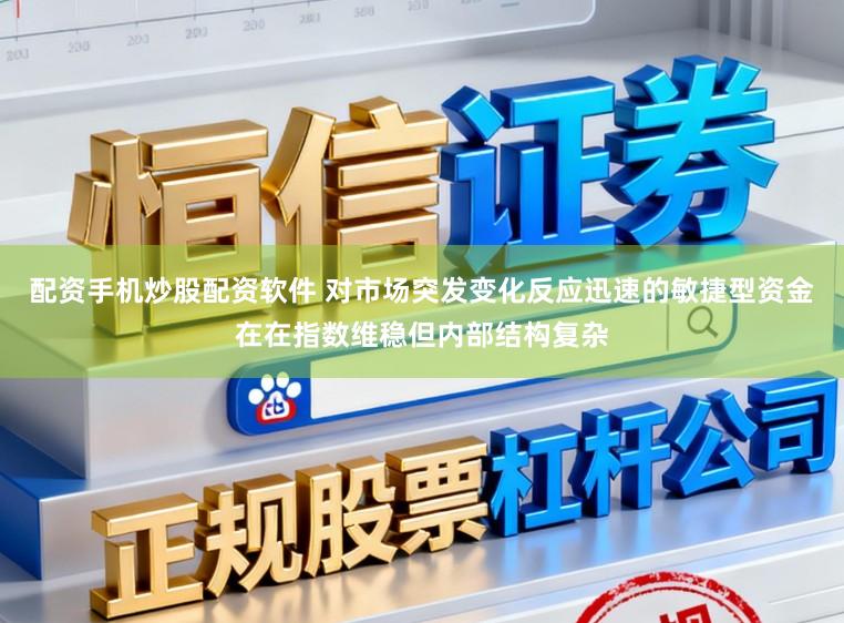 配资手机炒股配资软件 对市场突发变化反应迅速的敏捷型资金在在指数维稳但内部结构复杂