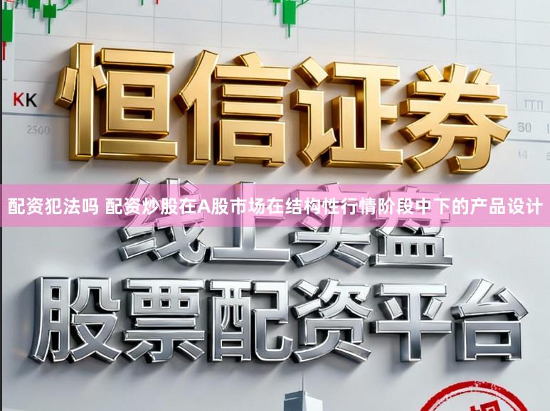 配资犯法吗 配资炒股在A股市场在结构性行情阶段中下的产品设计